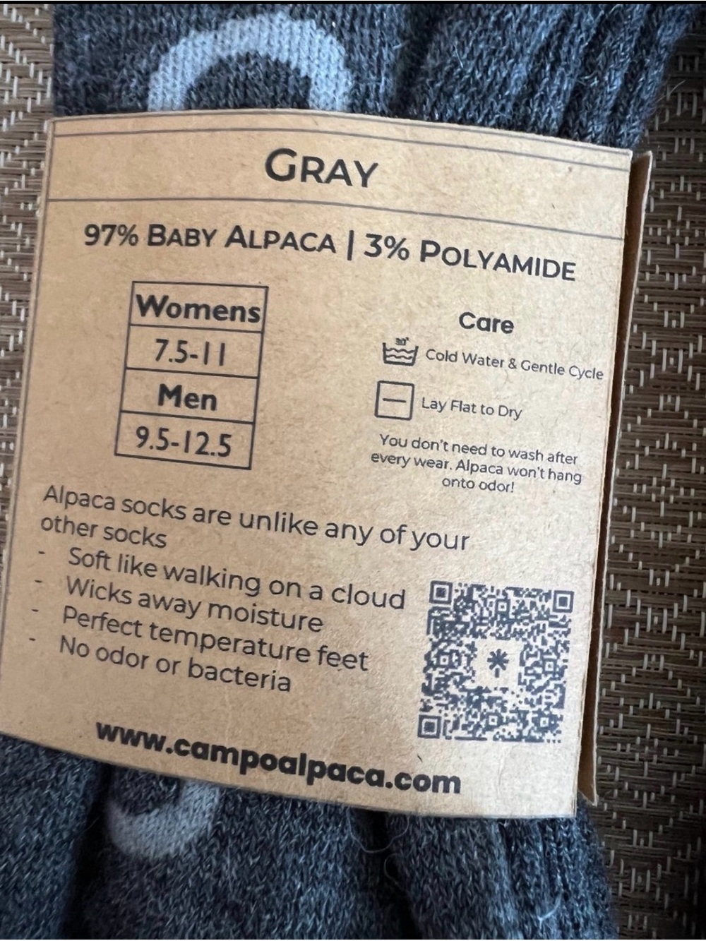 Alpaca Arte Socks - Picture 7 of 8
